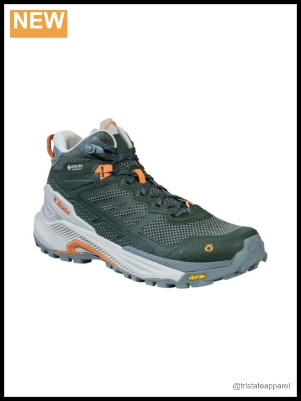 Waterproof Hiking Boots Mid-Top Lace-Up GORE-TEX Vibram Traction